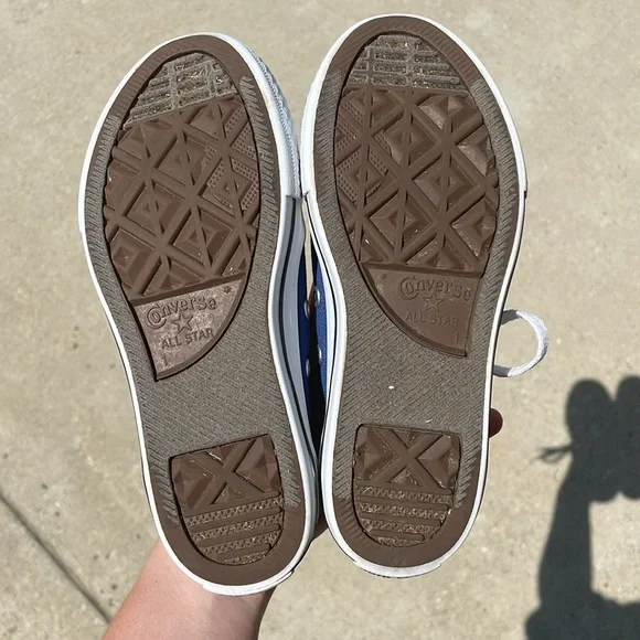 Converse Kids Sneakers - Blue and White - Picture 5 of 5